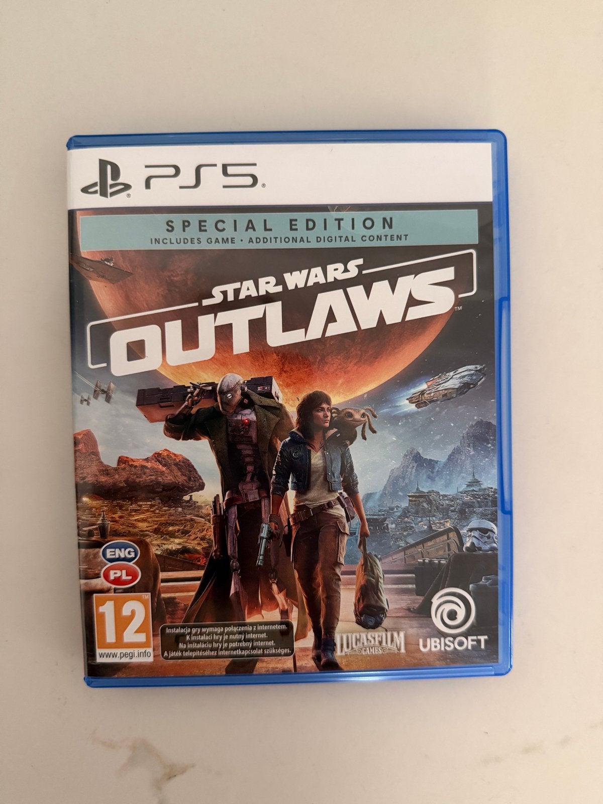 Star Wars Outlaws Special Edition PS5 - Nieuwstaat, Avontuur en Actie, Online, 1 speler, Ophalen of Verzenden