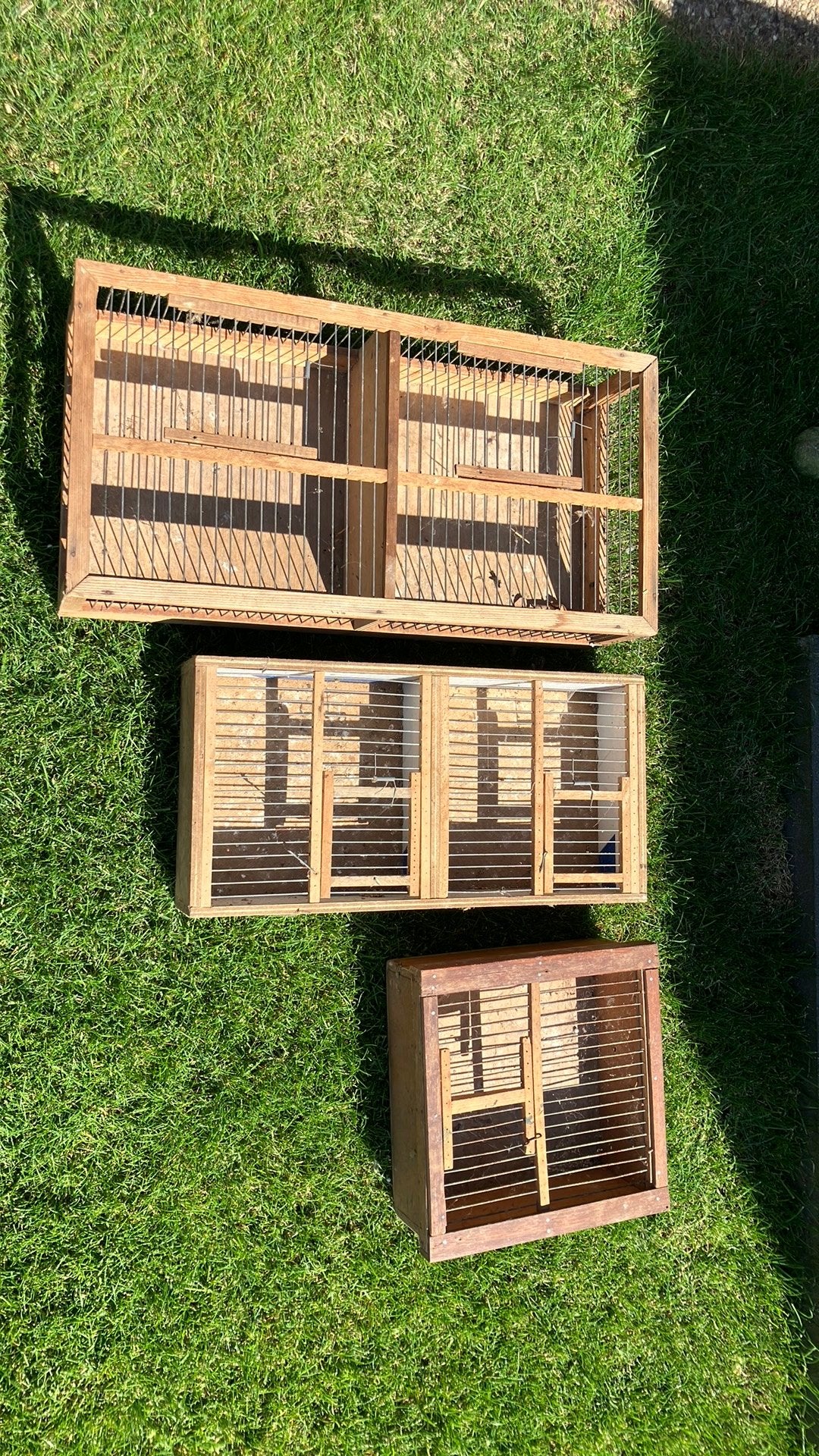 Lopers voor vogels, Dieren en Toebehoren, Ophalen, Gebruikt, Hout, Vogelkooi