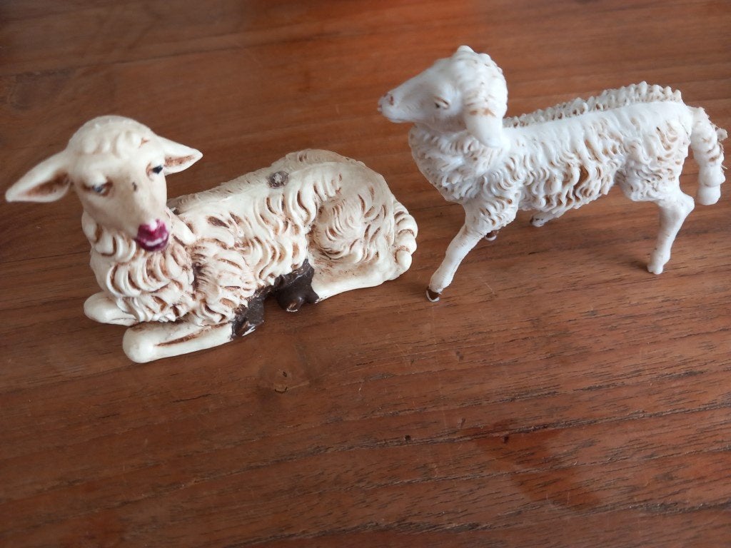 Schaapjes vintage, Ophalen, Gebruikt