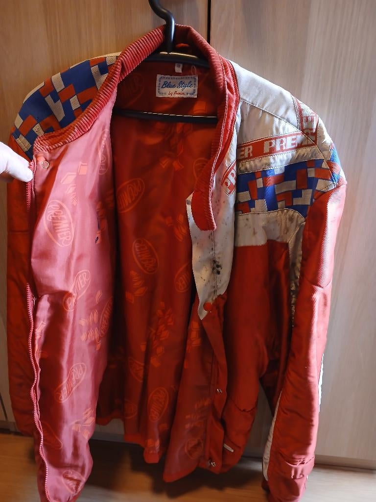 Premier Blue Style enduro jas (vintage) jaren '70/80., Ophalen of Verzenden, Tweedehands, Dames, Jas | textiel