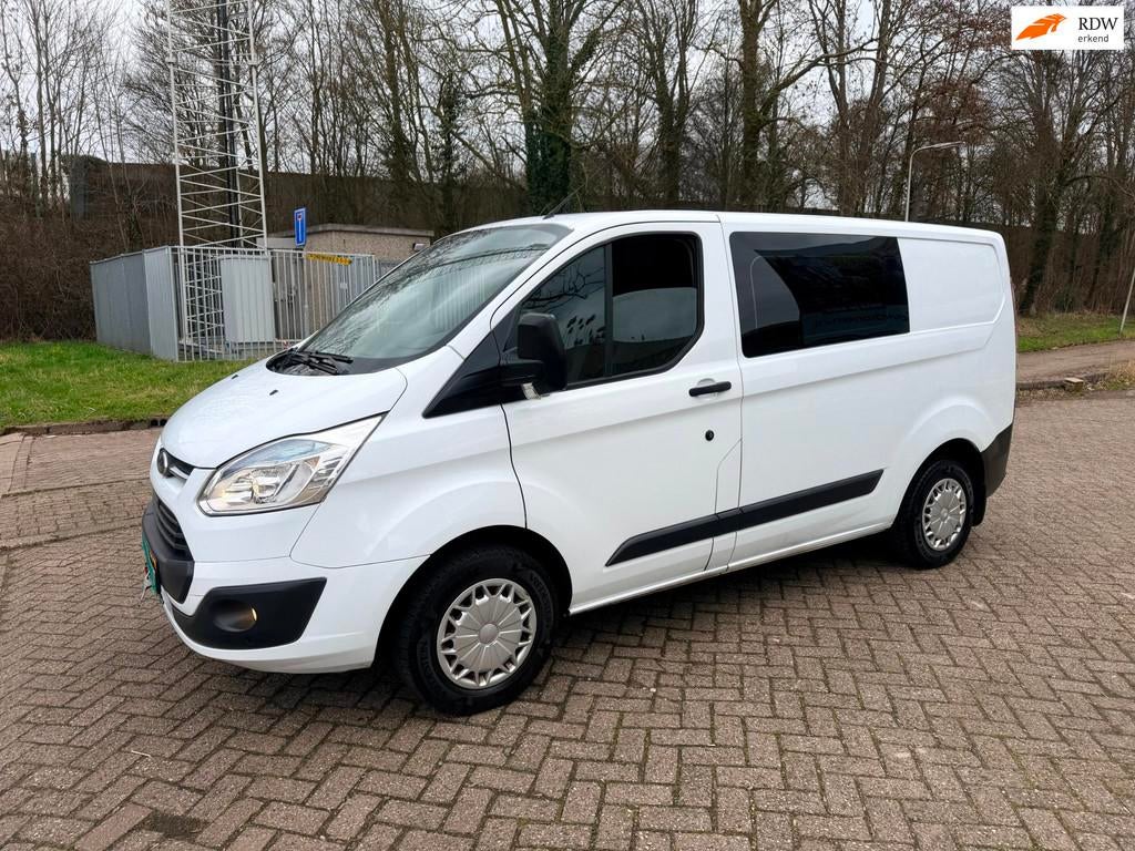 Ford Transit Custom 270 2.2 TDCI L1H1 Trend DC!EURO 5!AIRCO!, Auto's, Bestelauto's, Bedrijf, Te koop, ABS, Airconditioning, Bluetooth
