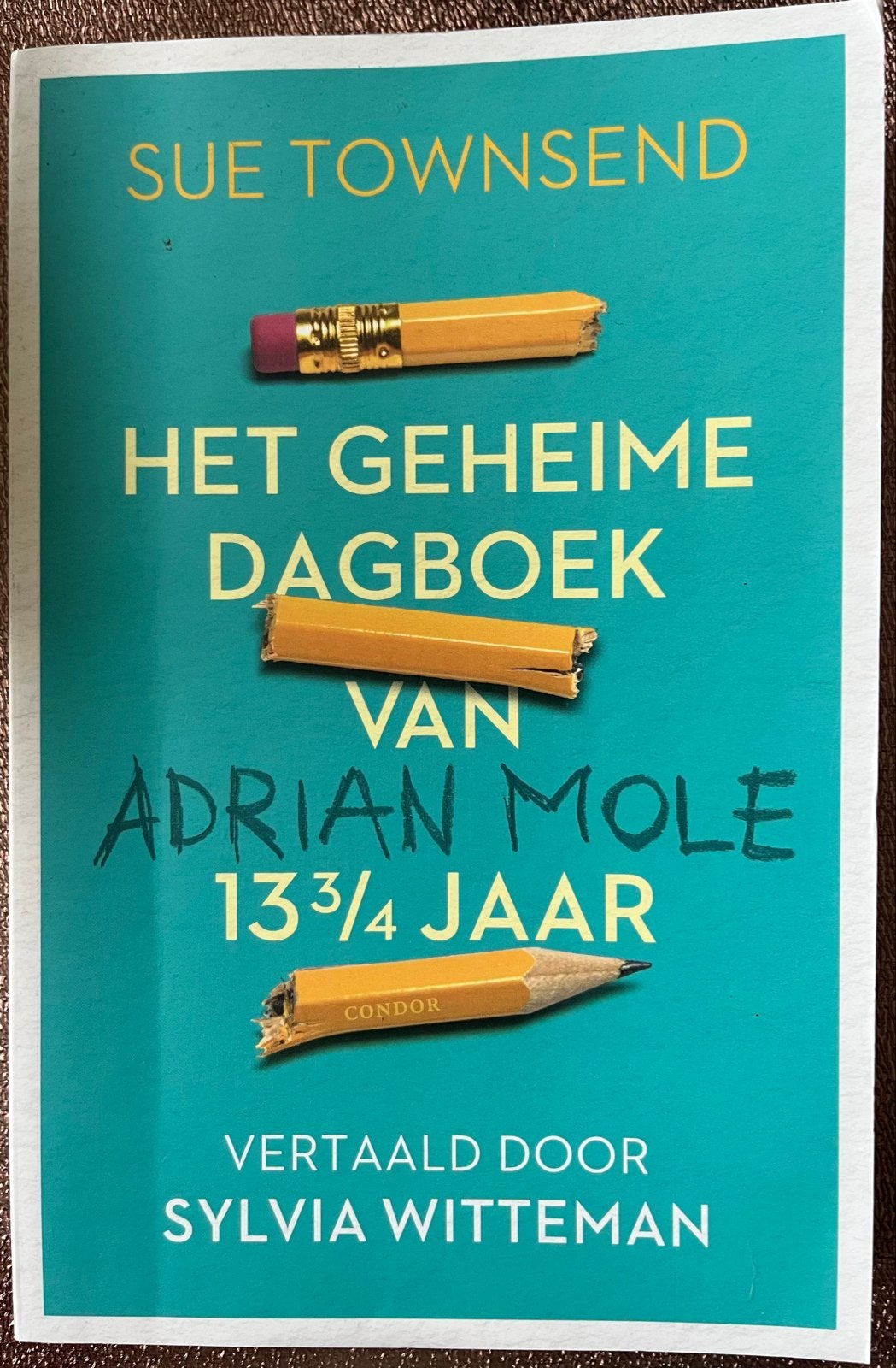 Het geheime dagboek van Adrian Mole 13 3/4 jaar - Sue Townse, Ophalen of Verzenden, Zo goed als nieuw, Wereld overig