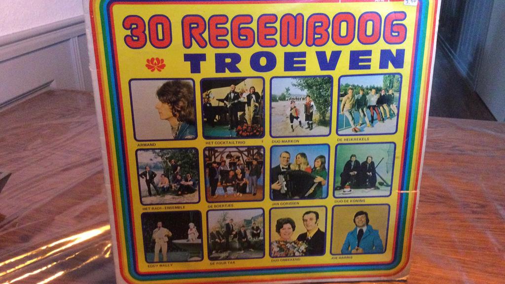 30 Regenboog Troeven Telstar lp, Ophalen of Verzenden, Gebruikt