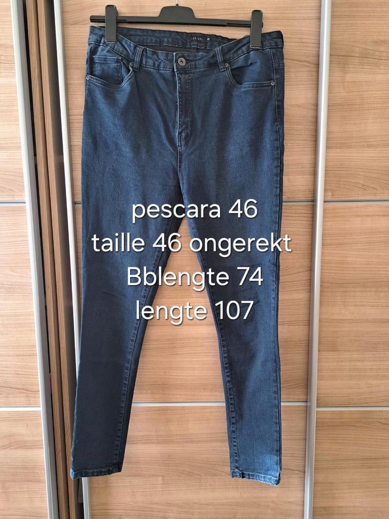 Pescara Jeans Maat 46 - Ongerekt, Comfortabel, Kleding | Dames, Spijkerbroeken en Jeans, Blauw, Overige jeansmaten, Pescara, Ophalen of Verzenden