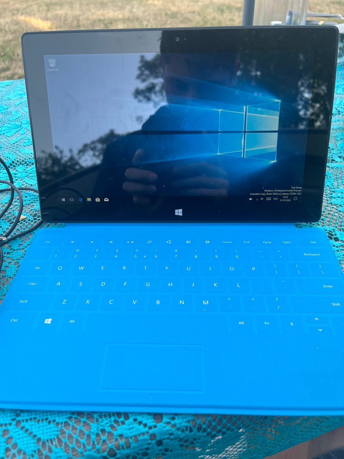 Surface windows RT 32Gb tablet laptop, Computers en Software, Surface Windows Rt  tablet/laptop, 32 GB, Zo goed als nieuw, Ophalen