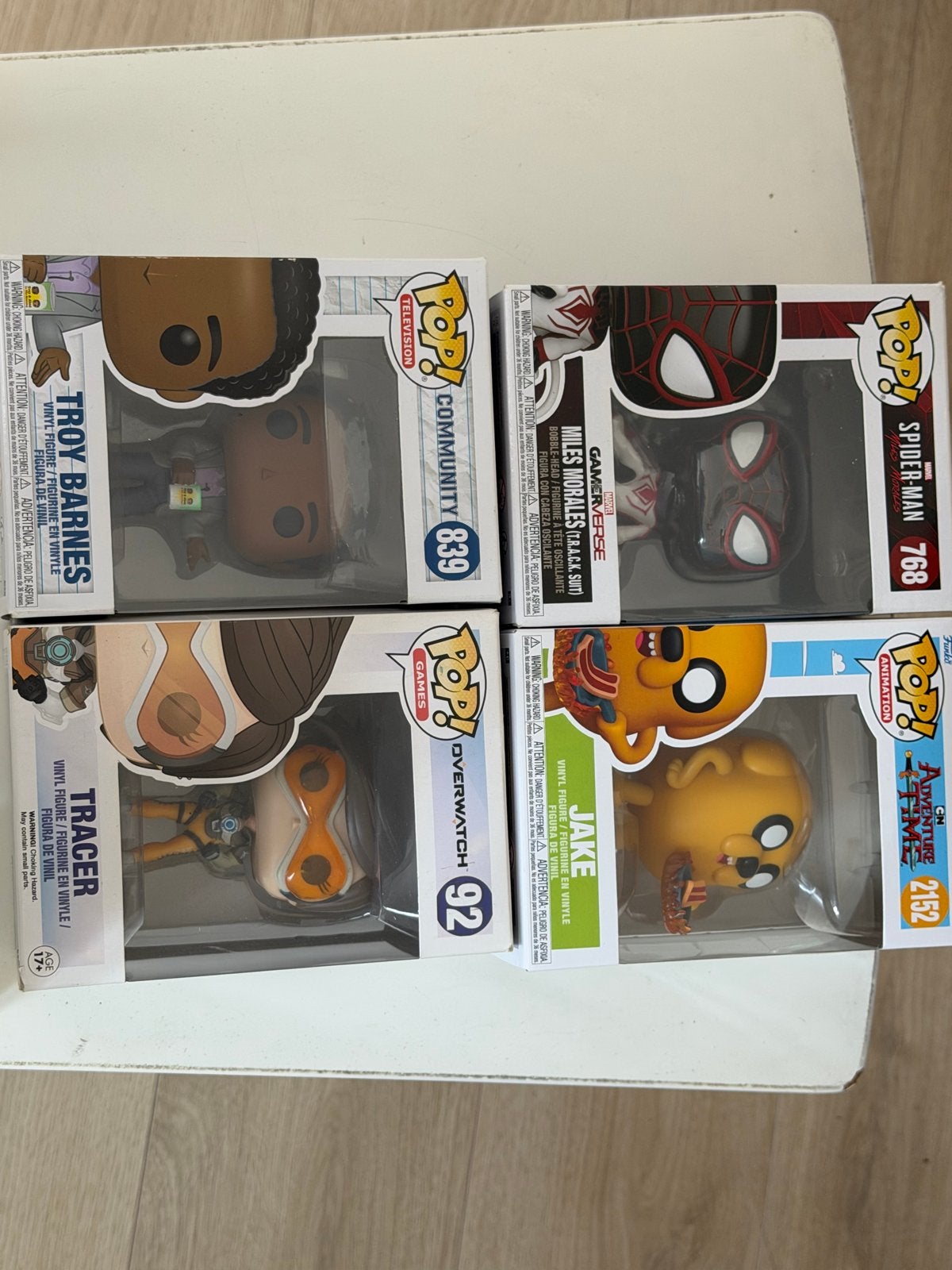 Diverse Funko Pops: Community, Spider-Man, Overwatch, Advent, Ophalen of Verzenden, Nieuw