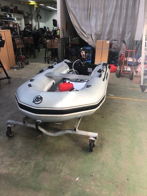 Quicksilver Sport 300 met 4pk voor €2200, Watersport en Boten, Rubberboten, Quicksilver, Inclusief motor, Overige brandstoffen