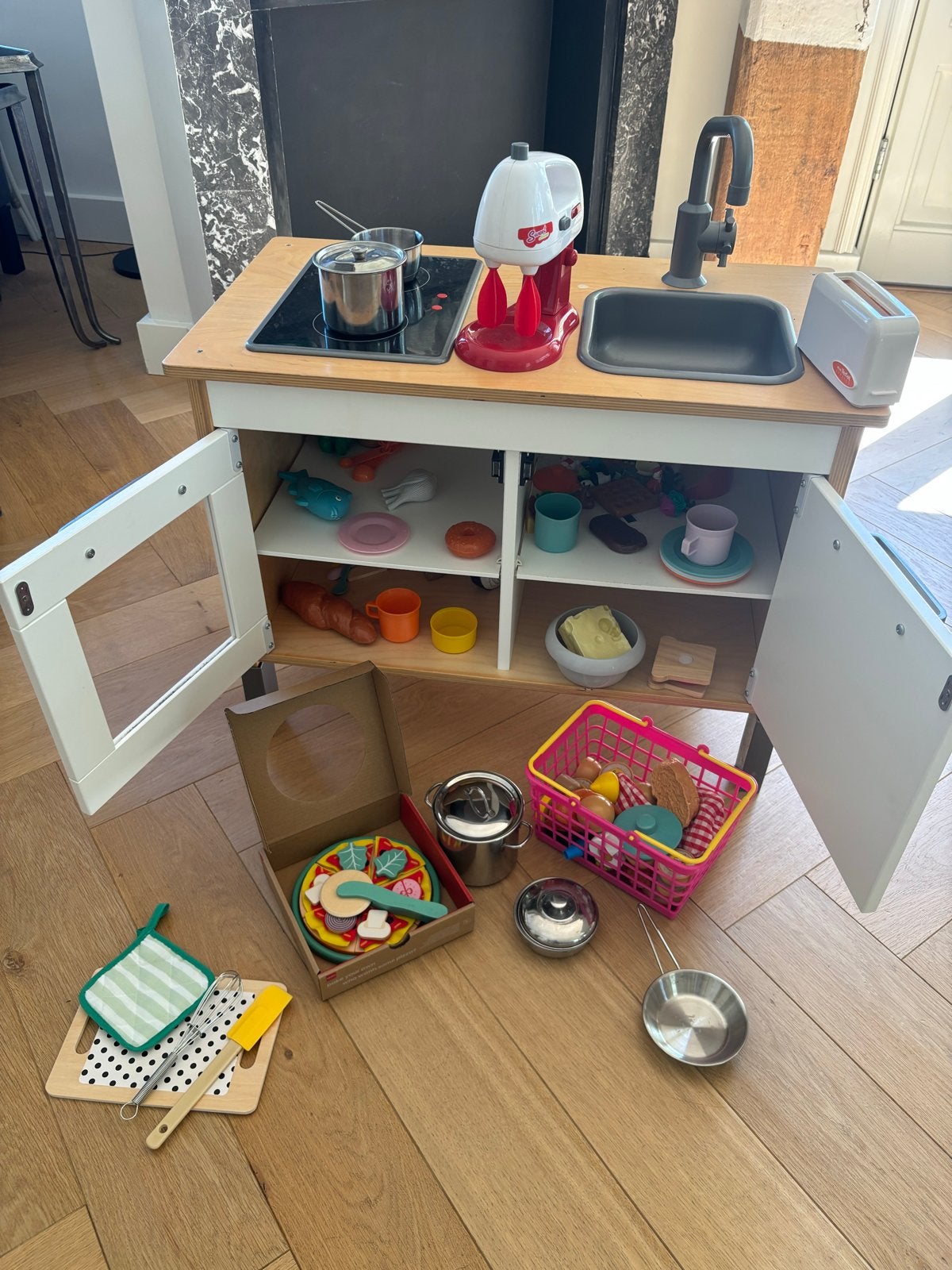 IKEA Duktig Speelkeuken met accessoires, Ophalen, Gebruikt, Hout, Speelkeuken