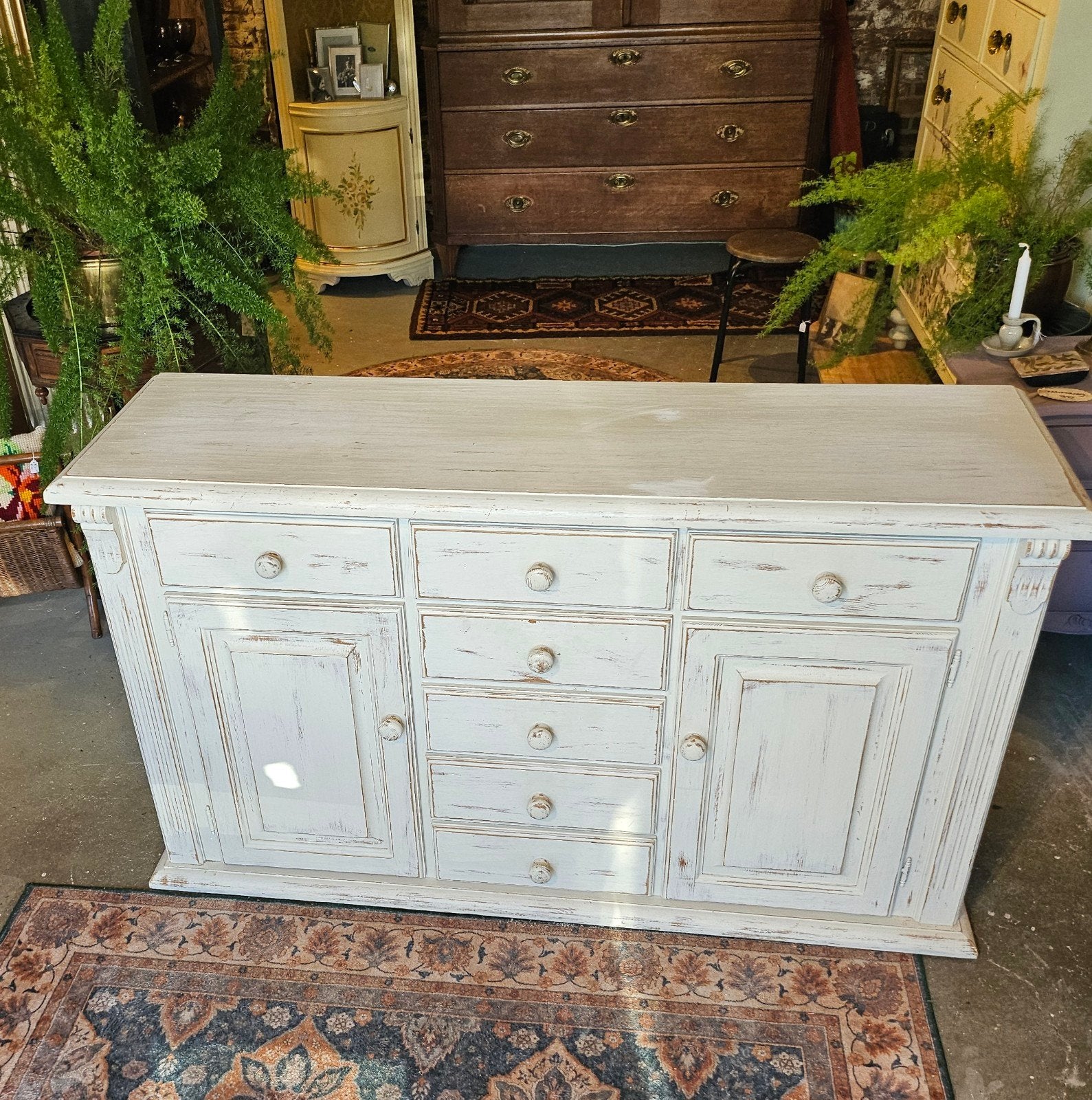 Brocante dressoir, Huis en Inrichting, Ophalen of Verzenden, 25 tot 50 cm