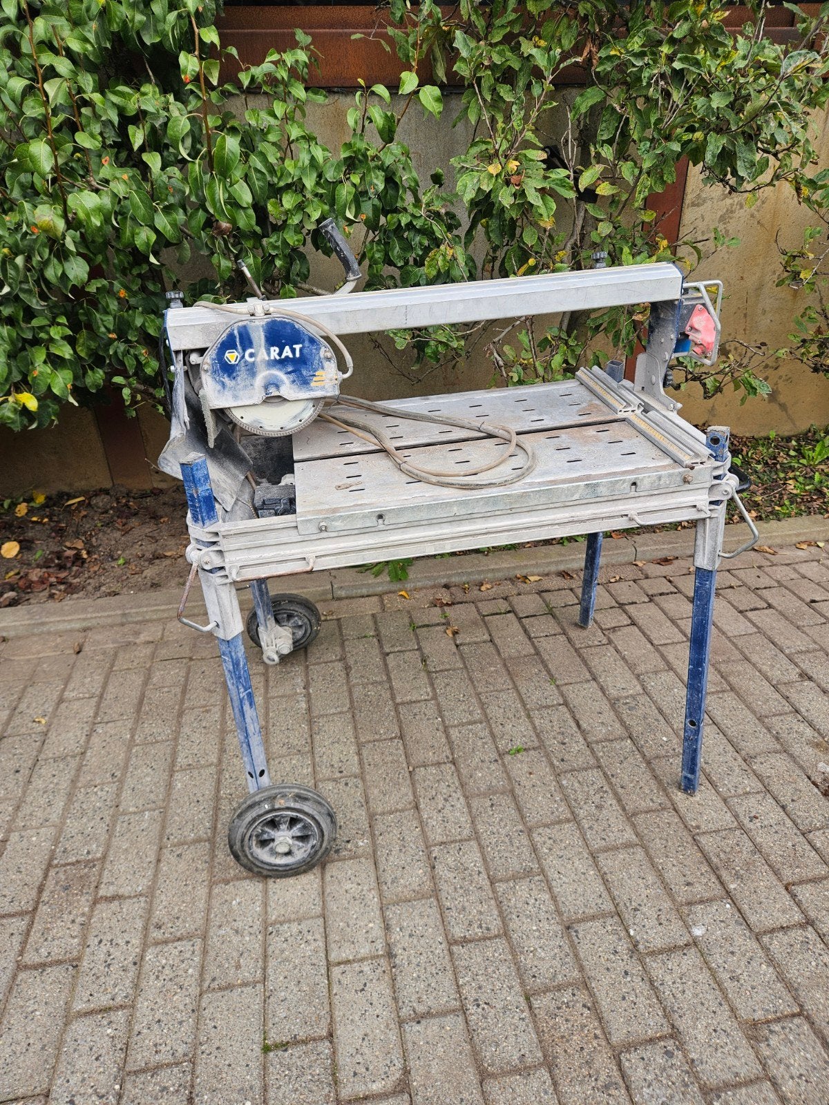 carat tegelzaagmachine, Doe-het-zelf en Verbouw, Ophalen, Gebruikt, 70 mm of meer, Overige typen