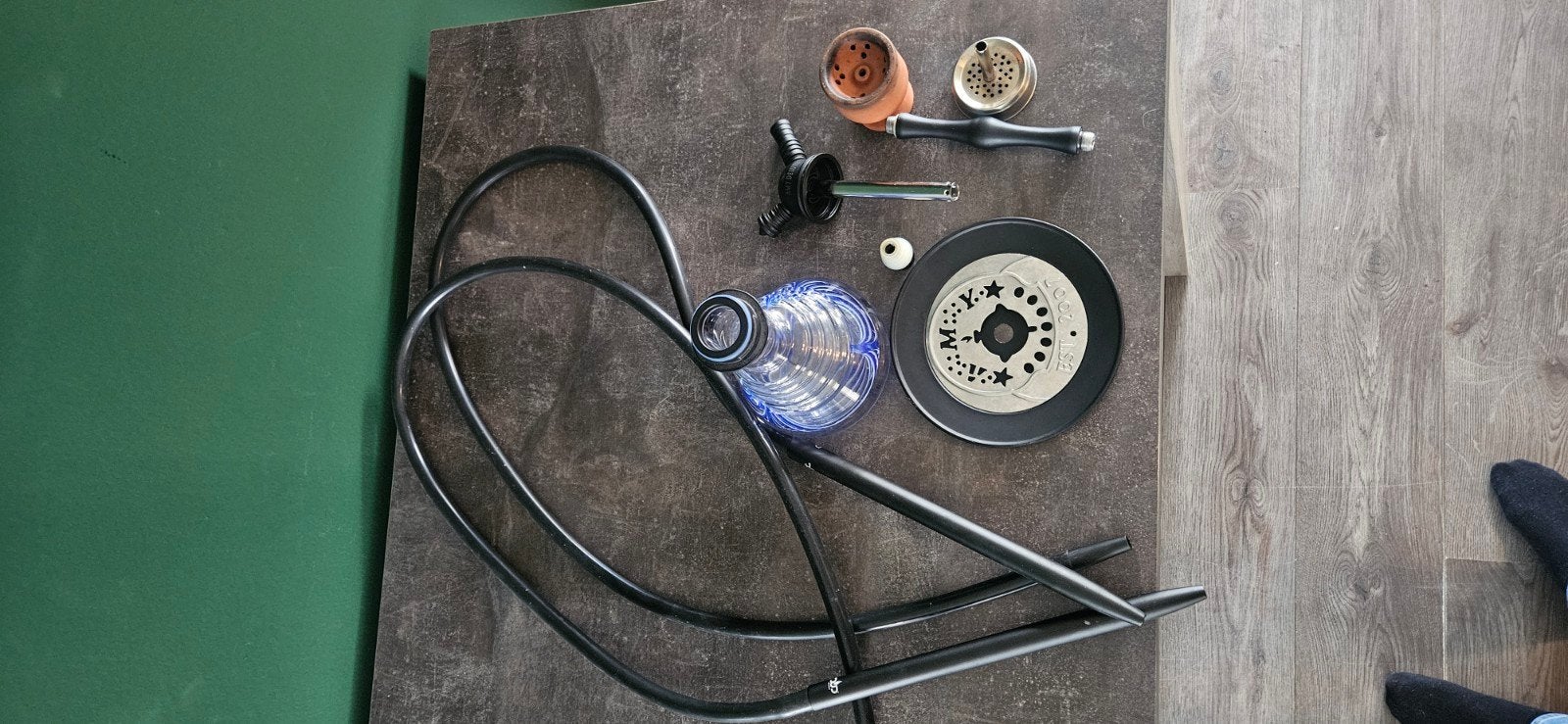 Samengestelde Shisha - Gebruikt maar Functioneert Perfect, Ophalen of Verzenden, Gebruikt