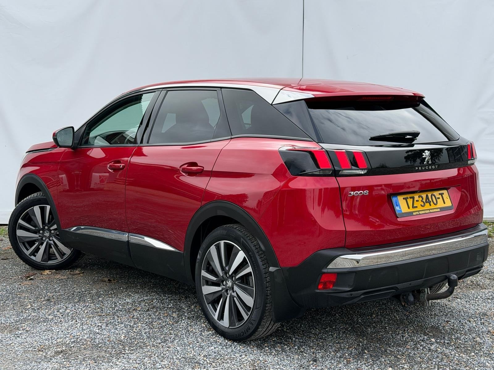 Peugeot 3008 1.2 PureTech Allure | Camera | Trekhaak, Gebruikt, 1199 cc, Leder en Stof, Origineel Nederlands