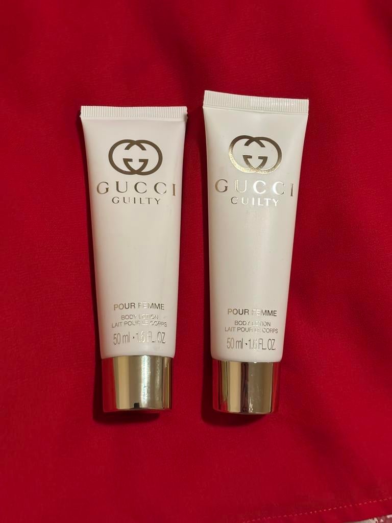 Gucci femme body lotion 2 stuks, Ophalen of Verzenden, Nieuw, Bodylotion, Crème of Olie