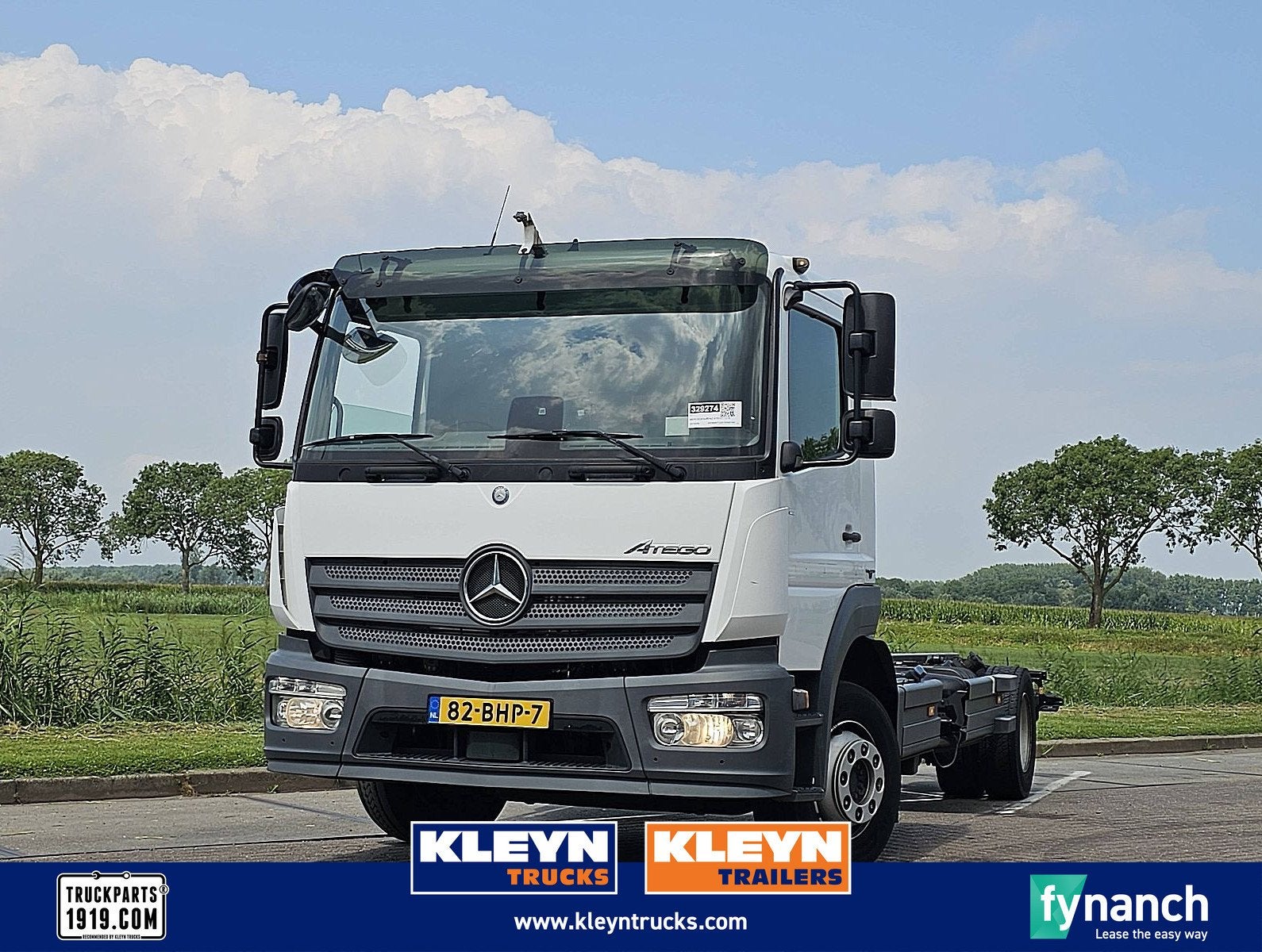 MERCEDES-BENZ ATEGO 1218 airco only 140.000km, Auto's, Automaat, Euro 6, 179 pk, Wit
