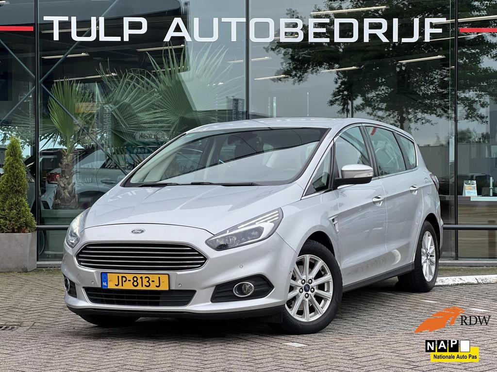 Ford S-Max 2.0 Titanium X-Pack Automaat Leder Navi LED NAP, Auto's, Ford, Bedrijf, Te koop, S-Max, ABS, Achteruitrijcamera, Airbags