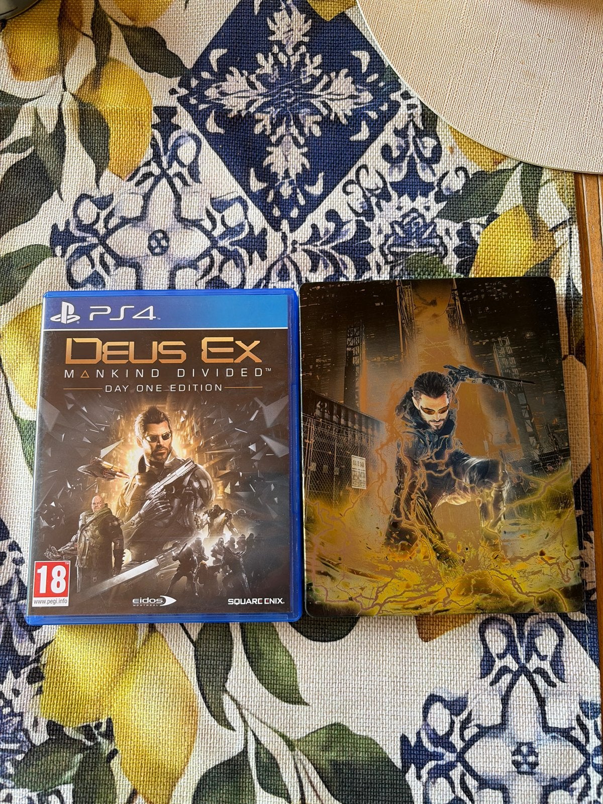 Deus Ex: Mankind Divided - Day One Edition (PS4), Vanaf 18 jaar, 1 speler, Ophalen of Verzenden, Zo goed als nieuw
