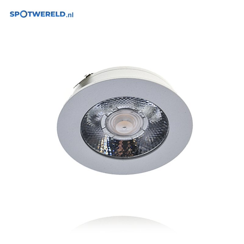 LED Inbouwspot Nivo Mat Wit | 3W 2700K | IP44 | 240lm, Verzenden, Overige merken, Nieuw, Overige fittingen