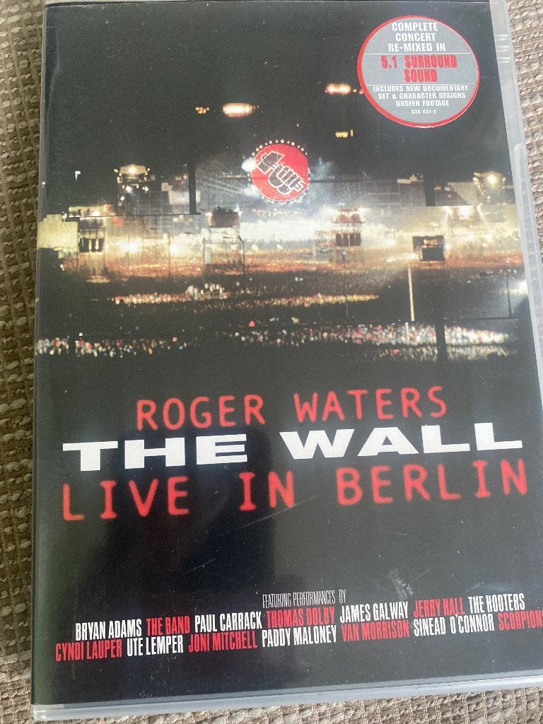 Roger Waters The Wall Live in Berlin DVD, Spaans, Engels, Ophalen of Verzenden, Zo goed als nieuw