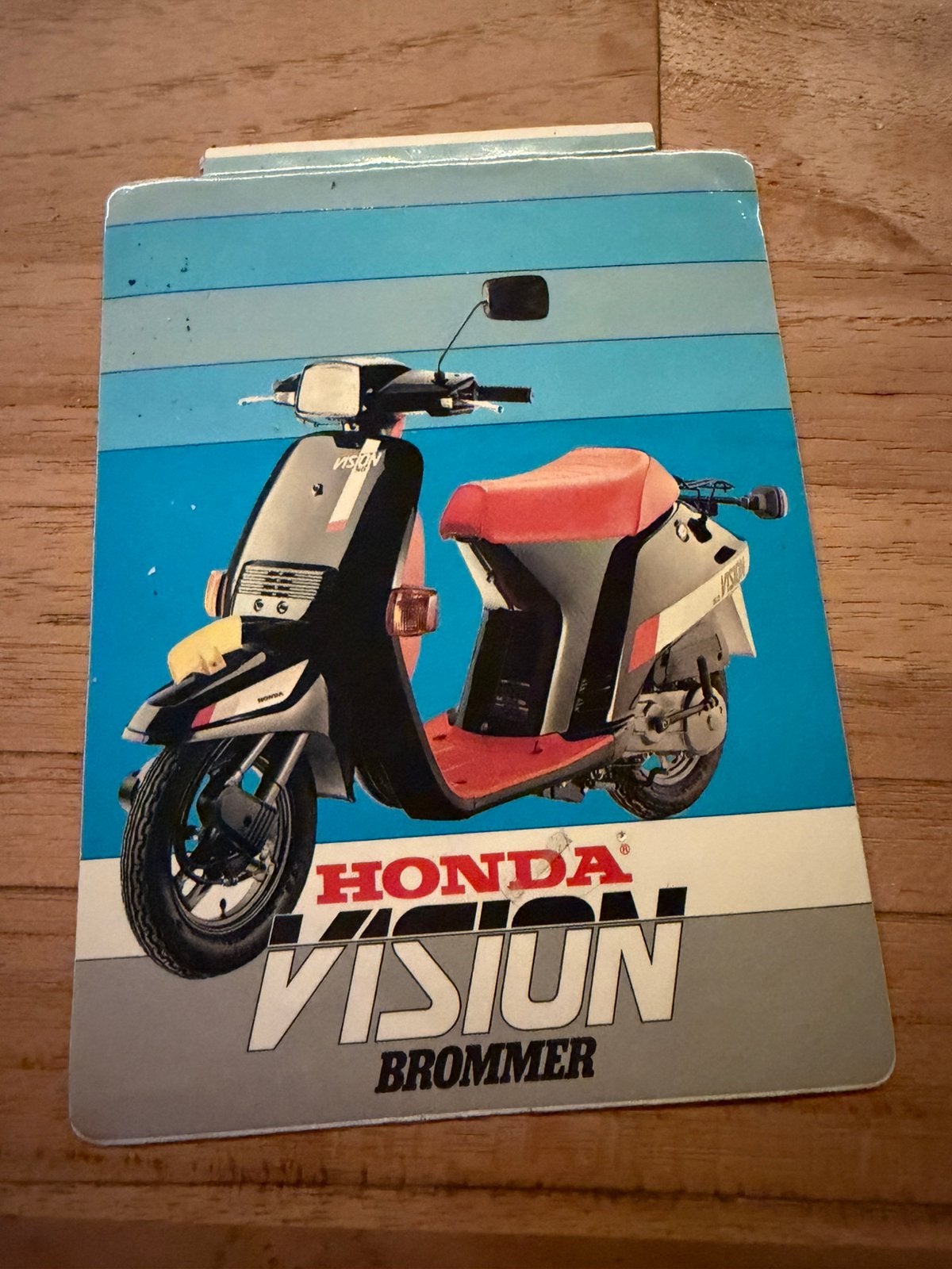 Honda vision sticker uiterst zeldzaam, Ophalen of Verzenden, Honda