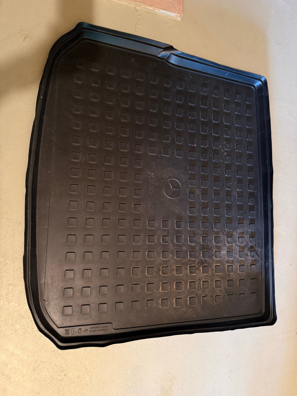 Mercedes-Benz kofferbakmat - origineel, Ophalen, Gebruikt