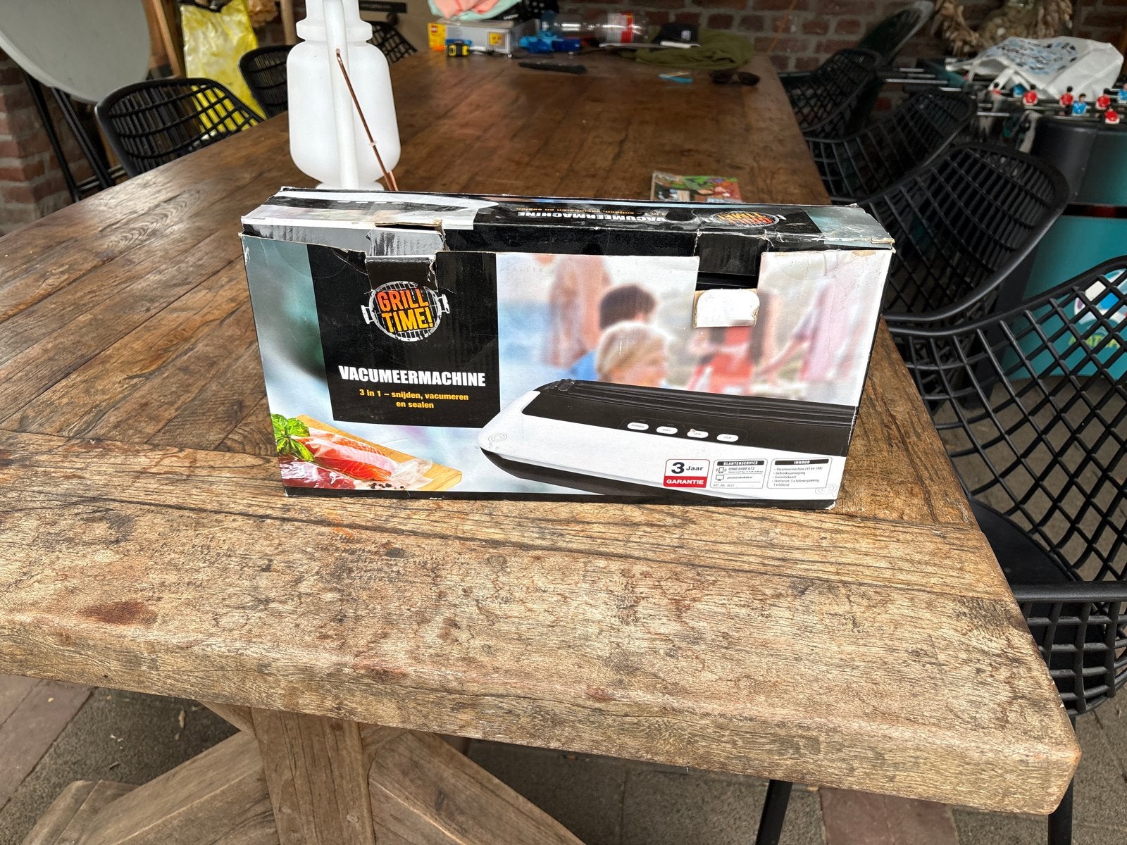 Grill Time Vacumeermachine 3-in-1, Ophalen of Verzenden, Zo goed als nieuw