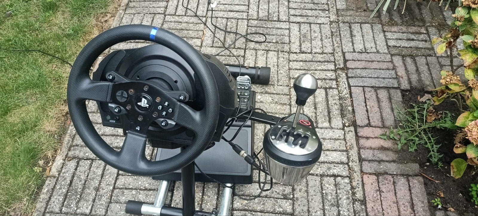 Thrustmaster T300RS GT Edition met Shifter en playstand, Ophalen, Overige merken, Gebruikt