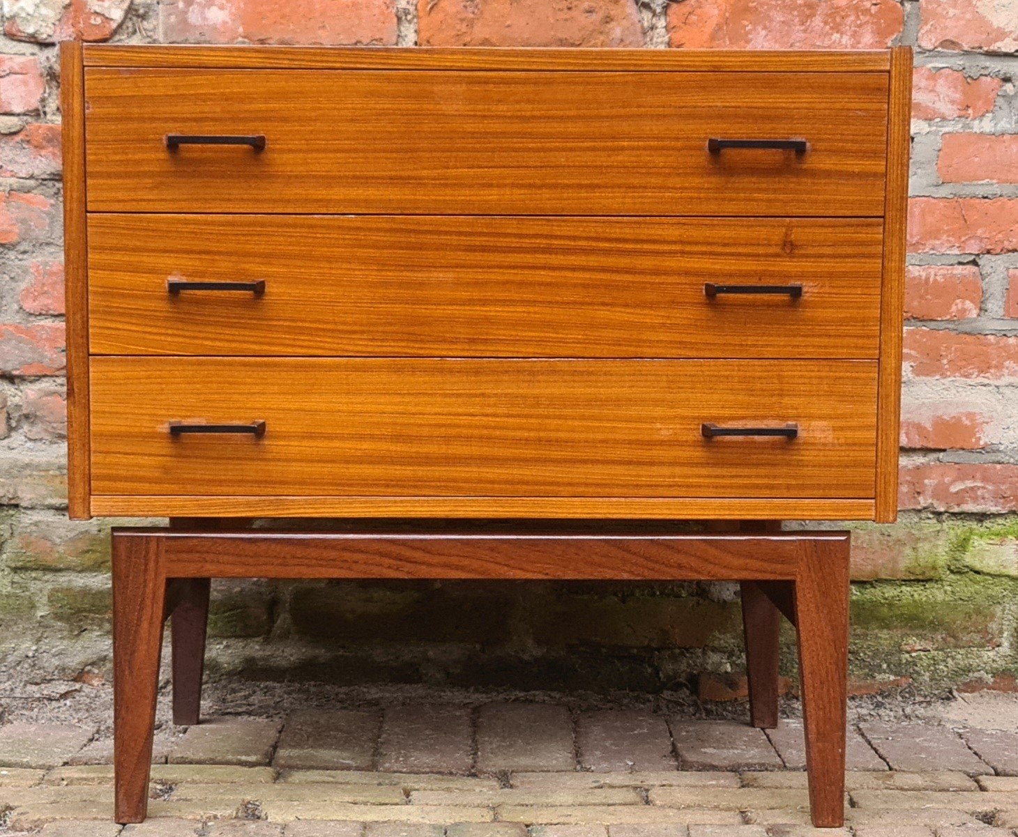 Vintage, jaren 60 ladenkast. Scandinavisch design, Huis en Inrichting, Kasten | Ladekasten, Ophalen