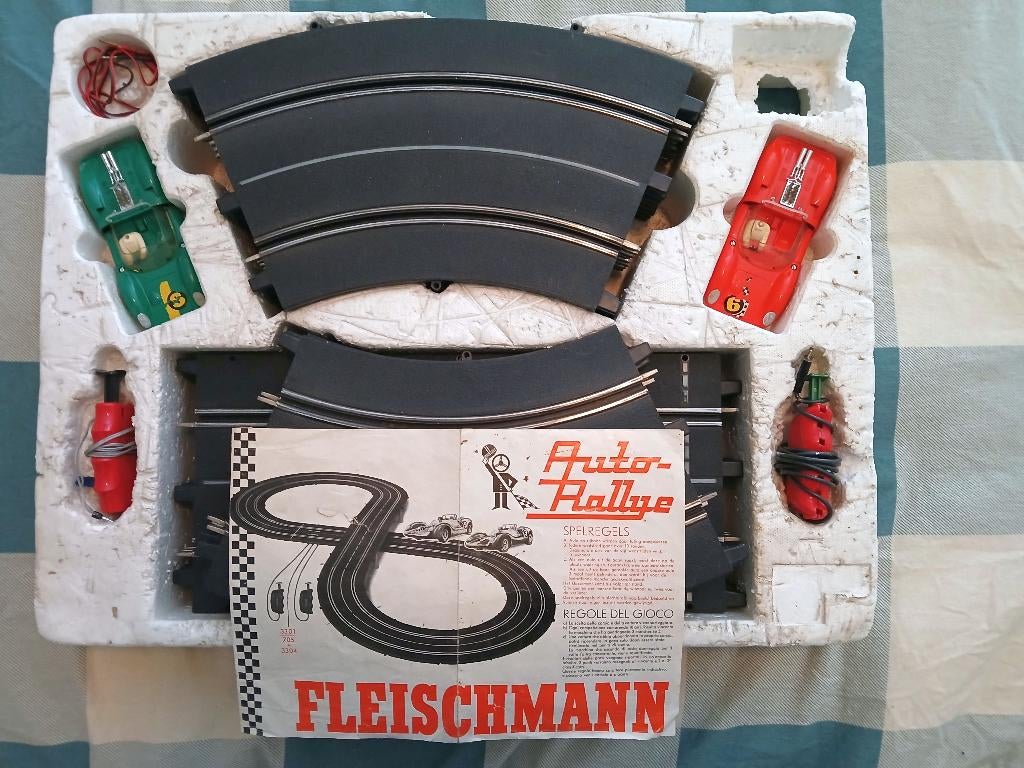 Fleischmann Auto-Ralley racebaan, Ophalen, Fleischmann, Elektrisch, Racebaan