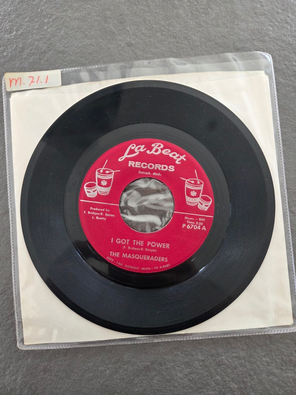 the masqueraders - i got the power  ( zeldzaam ), Ophalen of Verzenden, Gebruikt, Pop