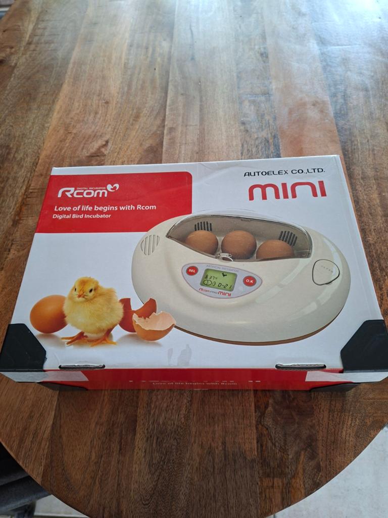Broedmachine rcom mini, Dieren en Toebehoren, Pluimvee | Toebehoren, Broedmachine, Ophalen of Verzenden