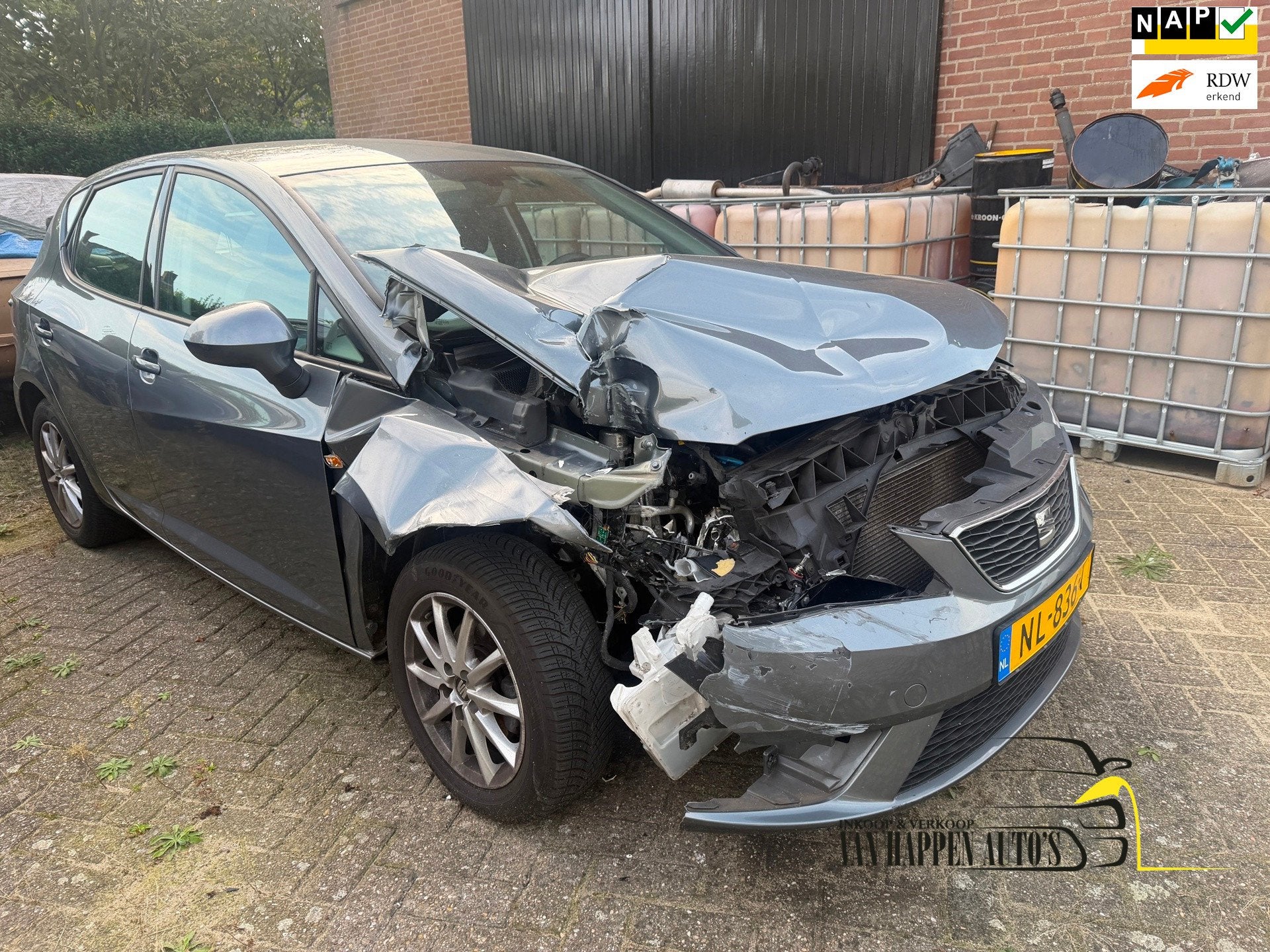 Seat Ibiza 1.0 EcoTSI Style Connect, Auto diversen, Handgeschakeld, Zilver of Grijs, 999 cc, Benzine