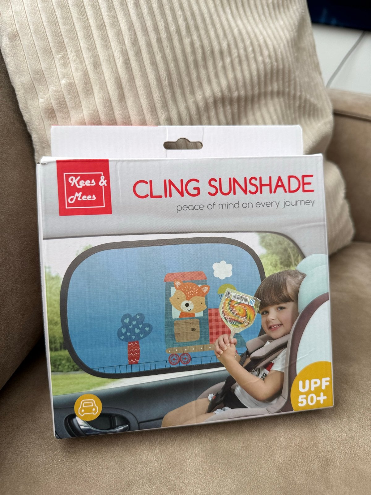 Kees & Mees Cling Sunshade - Zonwering voor de auto, Ophalen of Verzenden, Nieuw, Overige merken