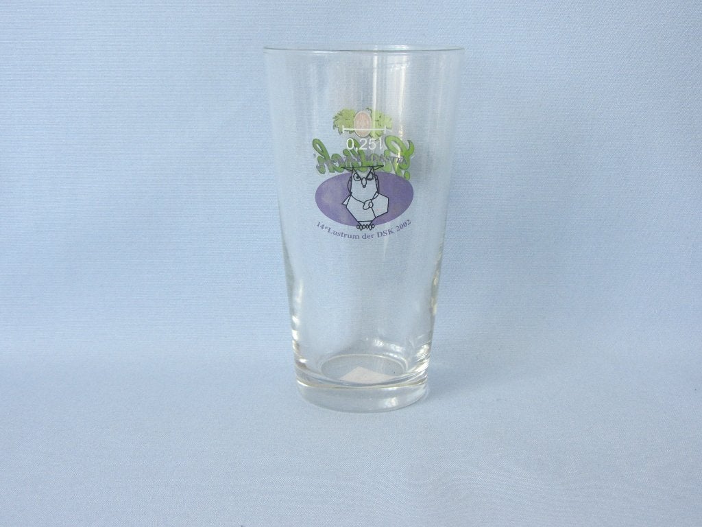 diverse grolsch schout glazen logo 7, Ophalen of Verzenden, Zo goed als nieuw, Glas of Glazen, Grolsch