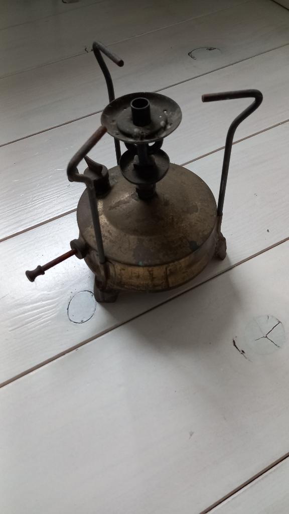 Koperen petroleum brander, Antiek en Kunst, Antiek | Koper en Brons, Ophalen, Koper