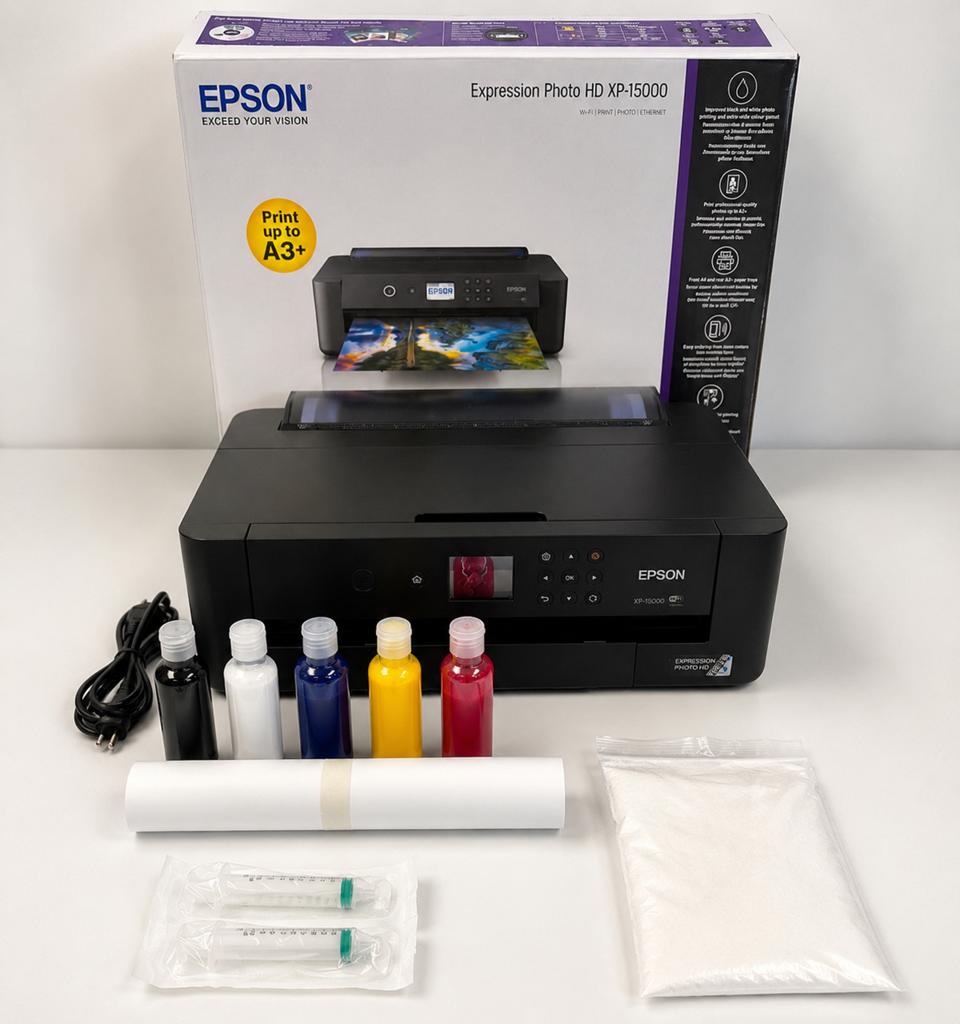 DTF Printer Epson XP-15000 Compleet Starterspakket, Computers en Software, Printers, Nieuw, Printer, Ophalen