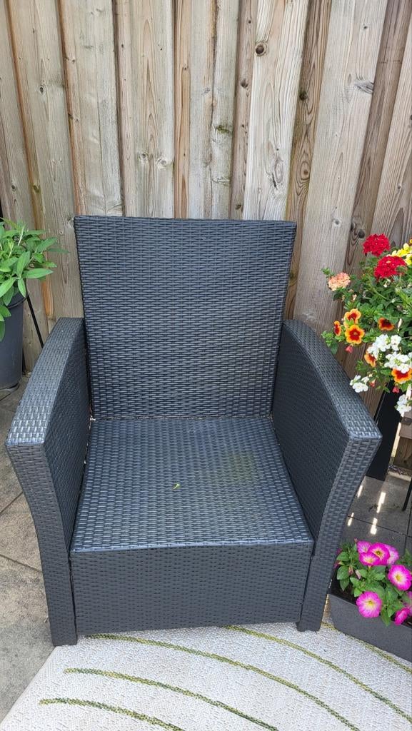 Lounge set, Ophalen, Gebruikt, Kunststof, Bank