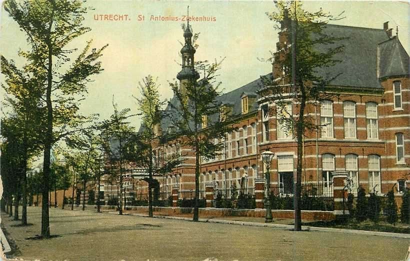 380-657-045 Utrecht St Antonius Ziekenhuis, Verzamelen, Verzenden, Voor 1920, Utrecht