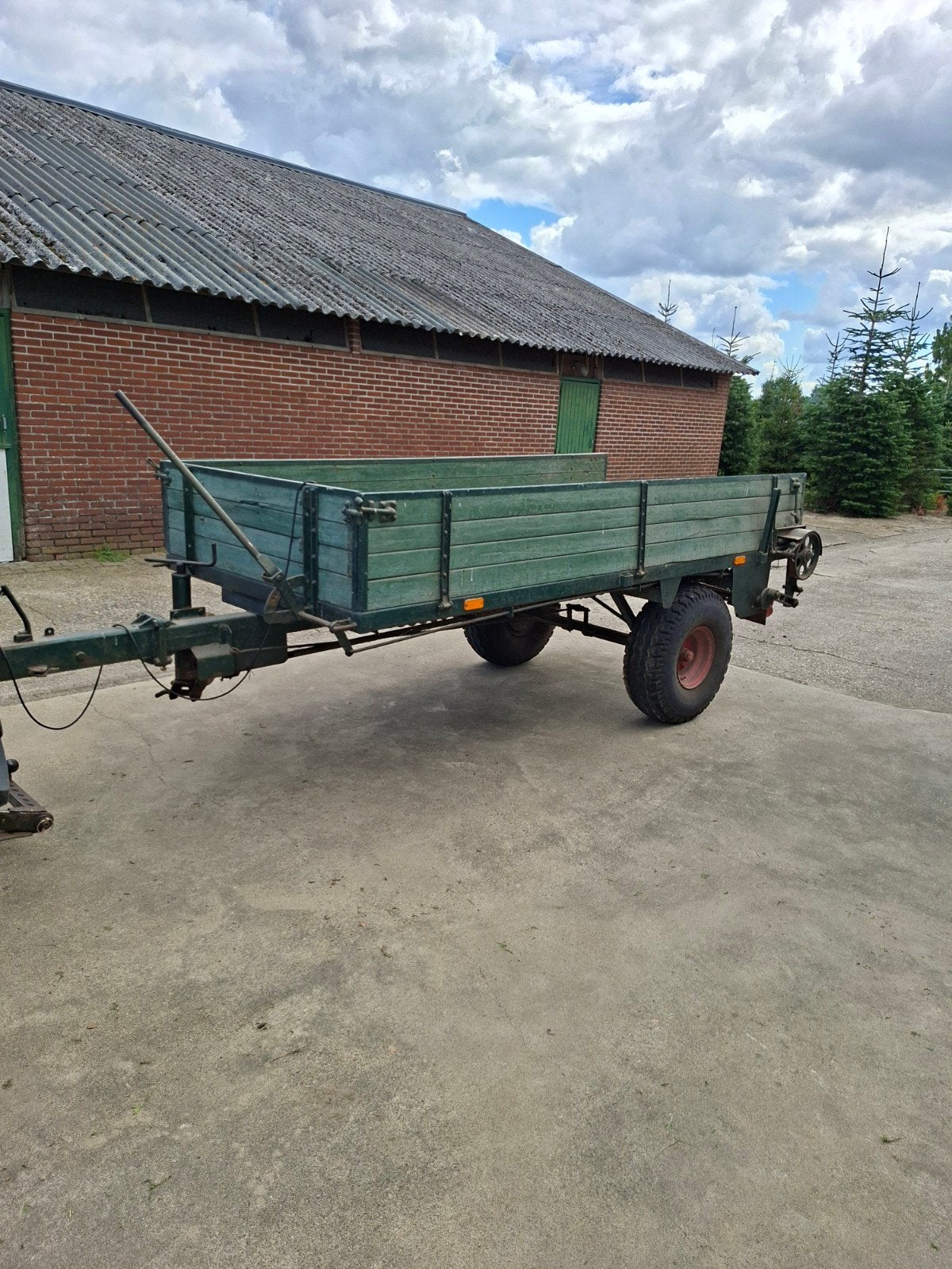 mestverspreider, Ophalen