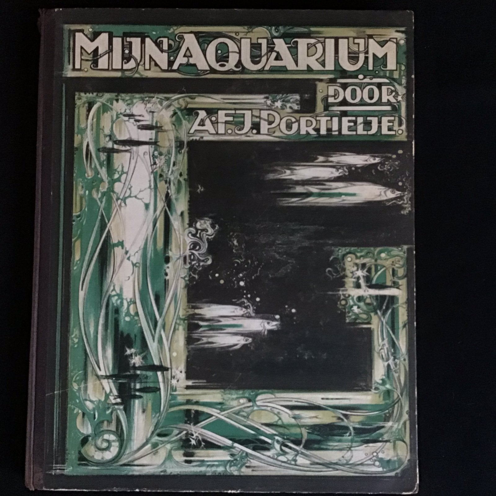 Mijn aquarium - Verkade - A.F.J. Portielje - 1925 vis vissen, Boeken, Ophalen of Verzenden, Plaatjesalbum