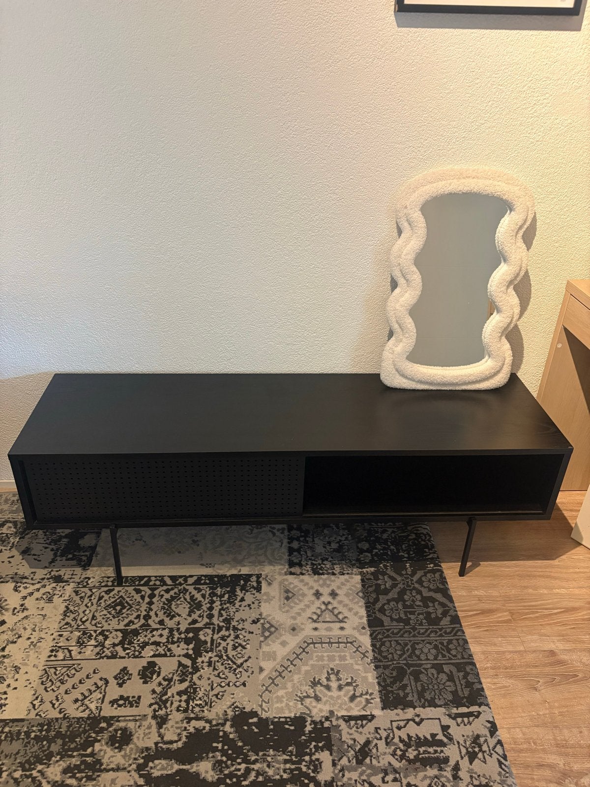 Wehkamp Home tv-meubel Apollo met kabelgat, Ophalen, 100 tot 150 cm, Zo goed als nieuw, Minder dan 100 cm