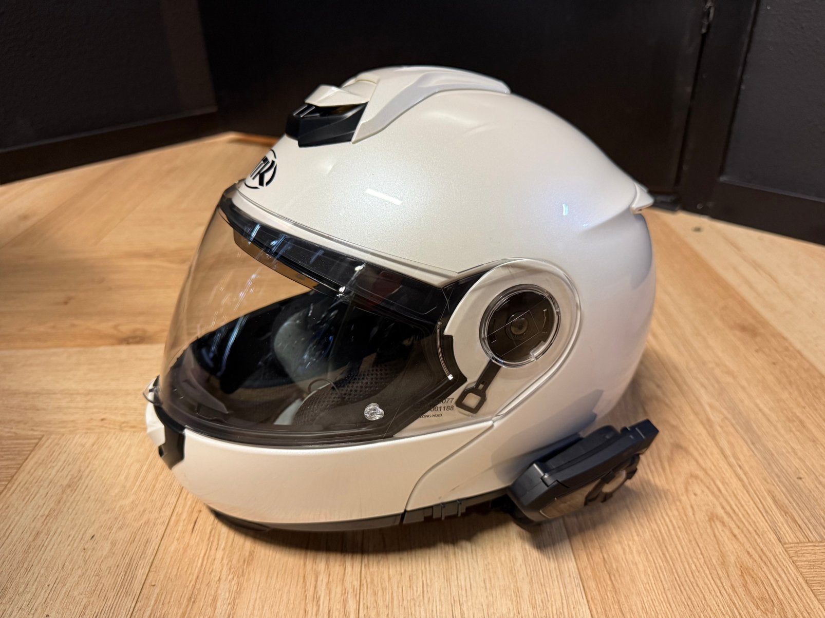 Sena 30K HD Headset incl MTR Systeemhelm Maat L ZGAN, Motoren, Ophalen of Verzenden, Tweedehands, Systeemhelm, Overige merken
