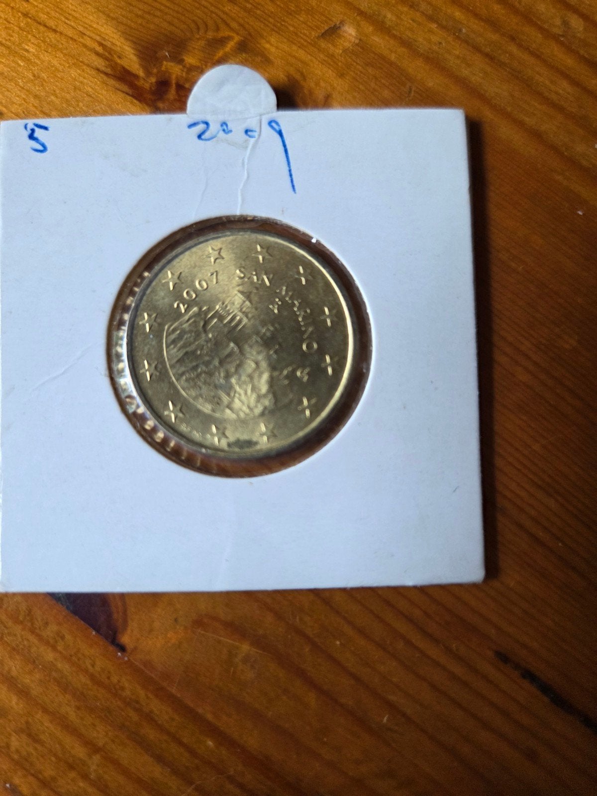 San Marino 50 Cent Euromunt 2007, Postzegels en Munten, Munten | Europa | Euromunten, Ophalen of Verzenden, San Marino, 50 cent