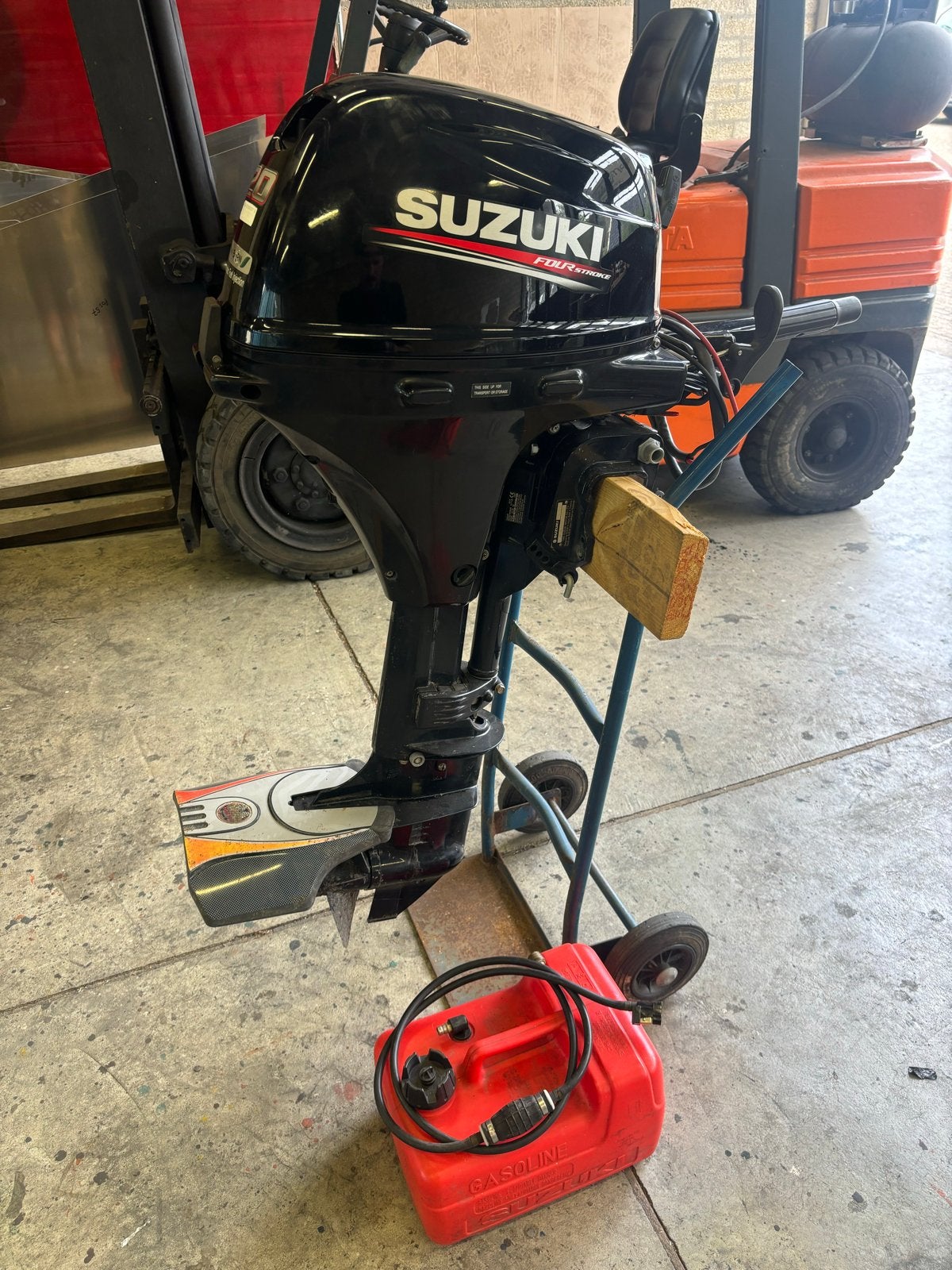 Suzuki 20 PK Buitenboordmotor | Elektrische start | EFI, Ophalen, 10 tot 30 pk, Zo goed als nieuw, Viertaktmotor