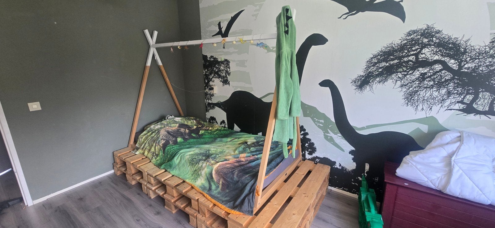 Childwood by Childhome bed zonder matras/pallets, Ophalen, 85 tot 100 cm, Gebruikt, Matras