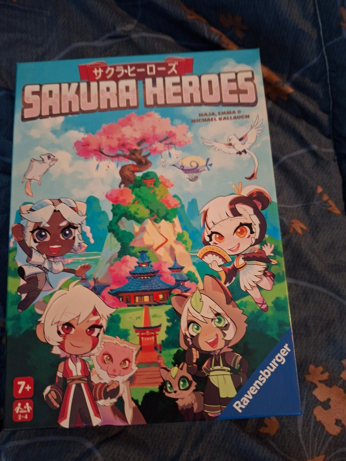 Sakura Heroes Bordspel van Ravensburger, Hobby en Vrije tijd, Gezelschapsspellen | Bordspellen, Een of twee spelers, Ophalen of Verzenden