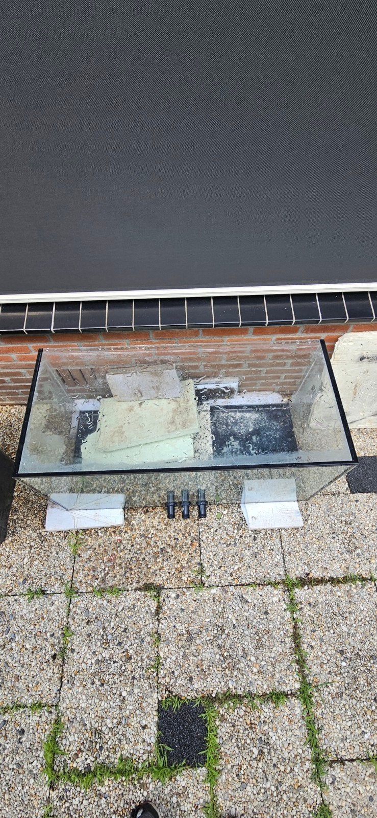 aquarium/ terrarium 420ltr, Ophalen, Leeg aquarium