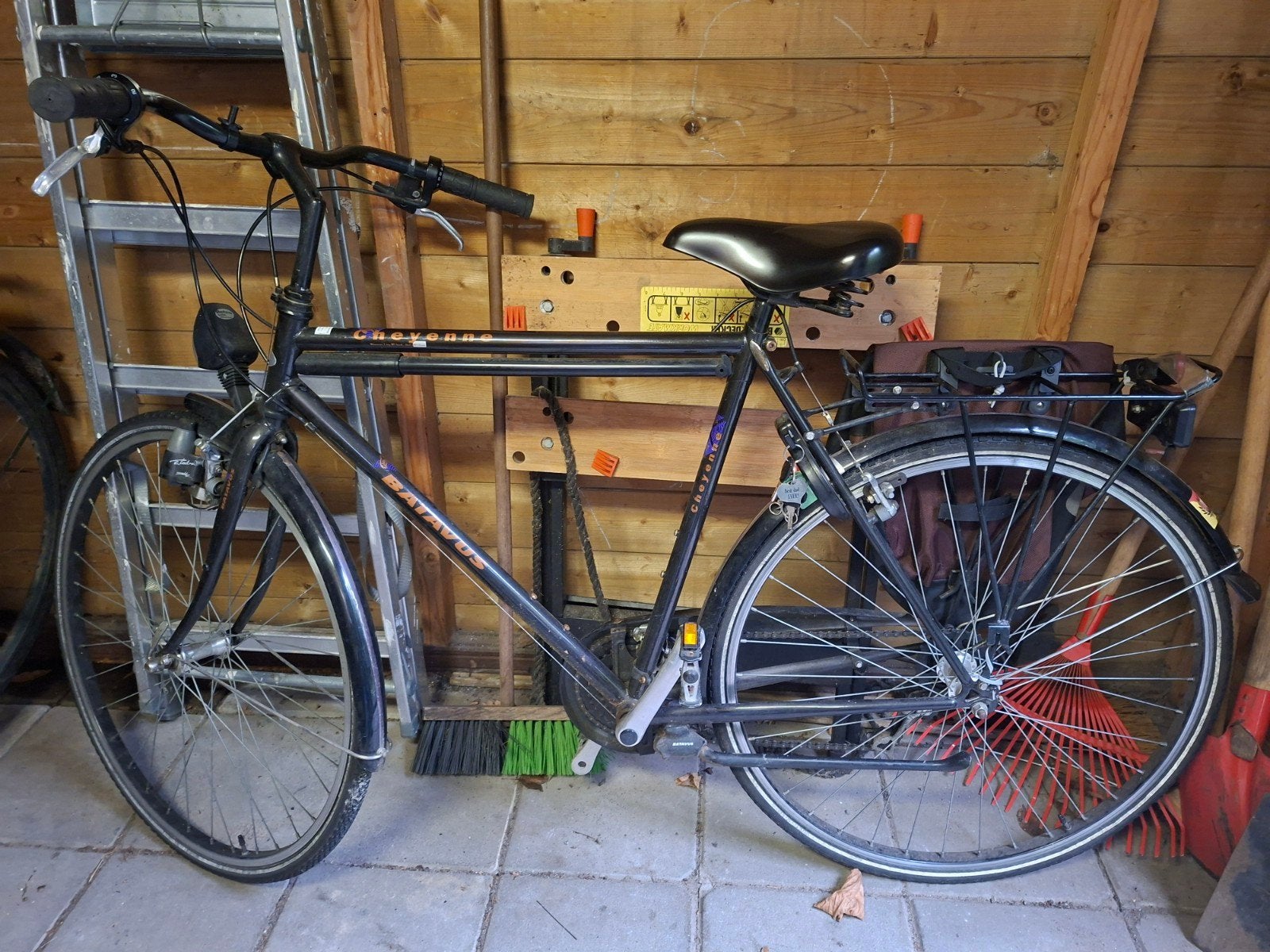 Batavus Cheyenne herenfiets - Gebruikt, Ophalen, Terugtraprem, Batavus, 53 tot 56 cm