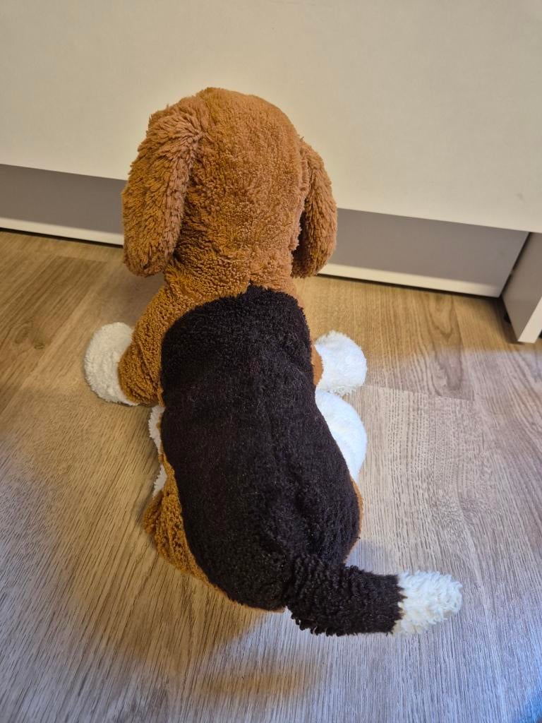 IKEA beagle hond knuffel 30 cm gosig, Ophalen of Verzenden, Hond