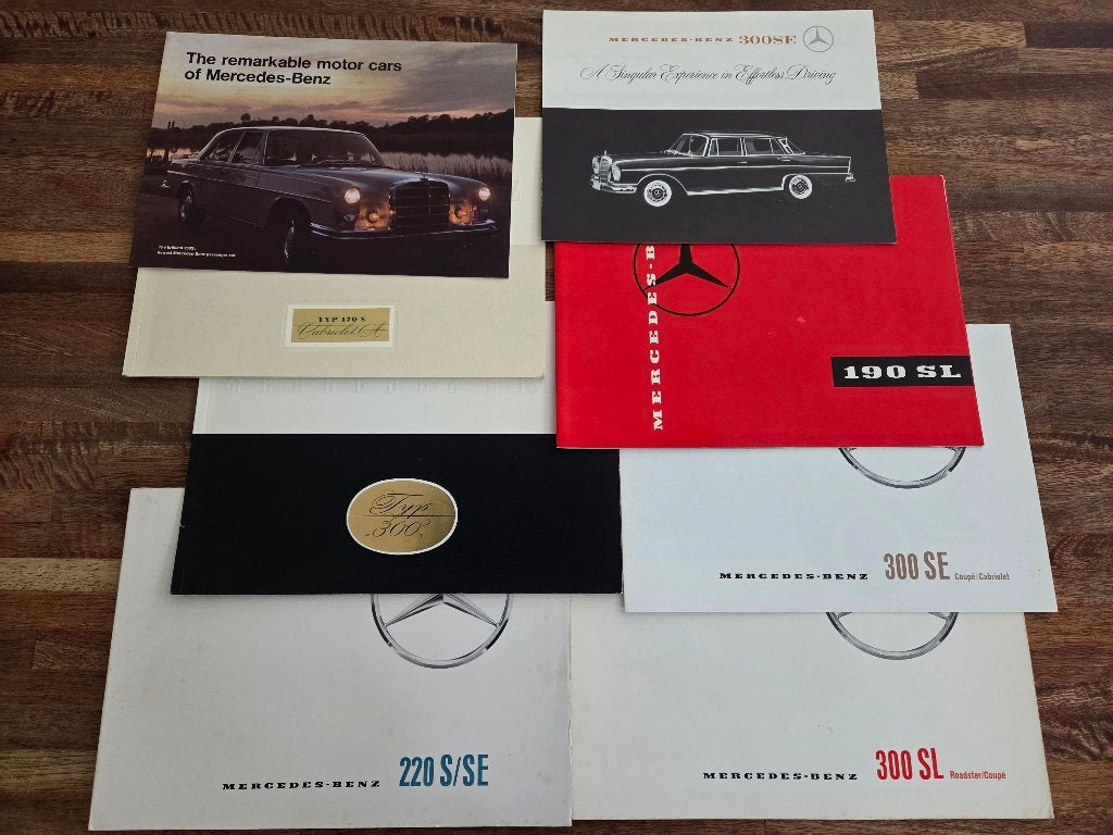 Mercedes Benz folders en brochures, Gelezen, Mercedes-Benz, Mercedes, Ophalen of Verzenden