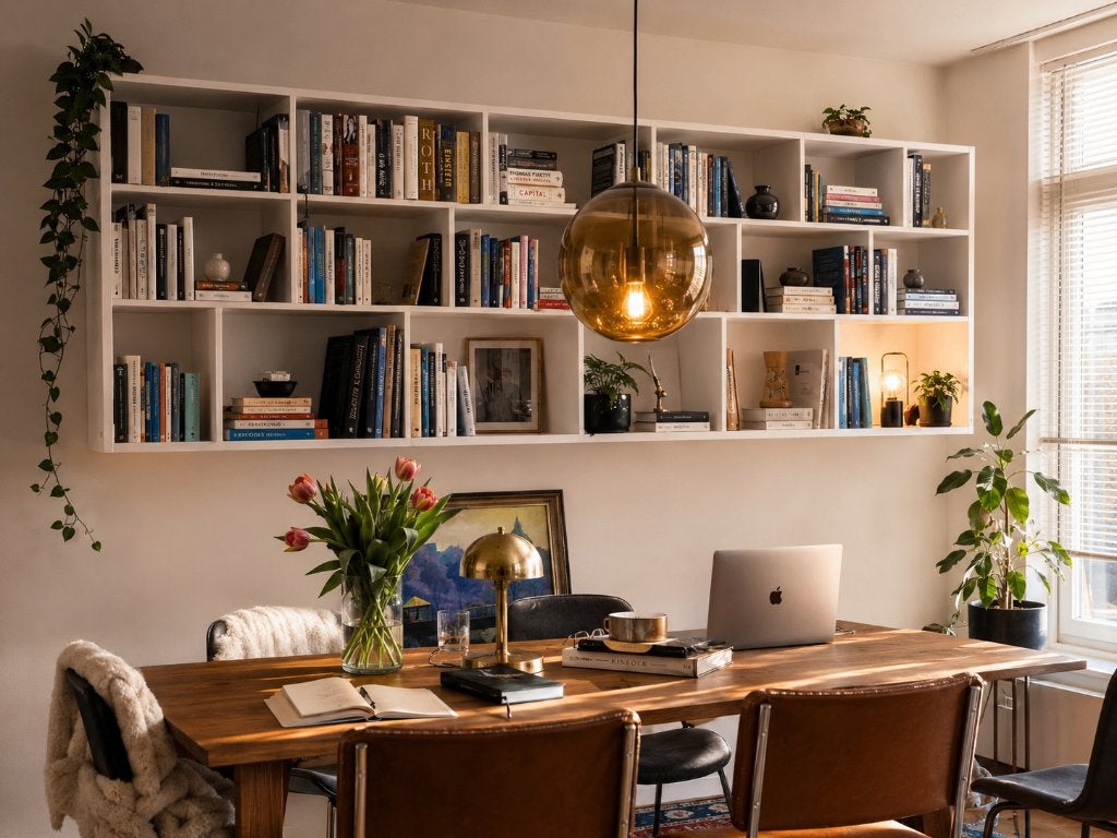 Maatwerk design wandkast / boekenkast – Studio Raket, Ophalen, Met plank(en), 100 tot 150 cm, Zo goed als nieuw